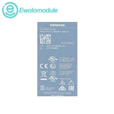 Siemens 6GK5124-0BA00-2AC2 SCALANCE XC124 Switch Ethernet industriale non gestito