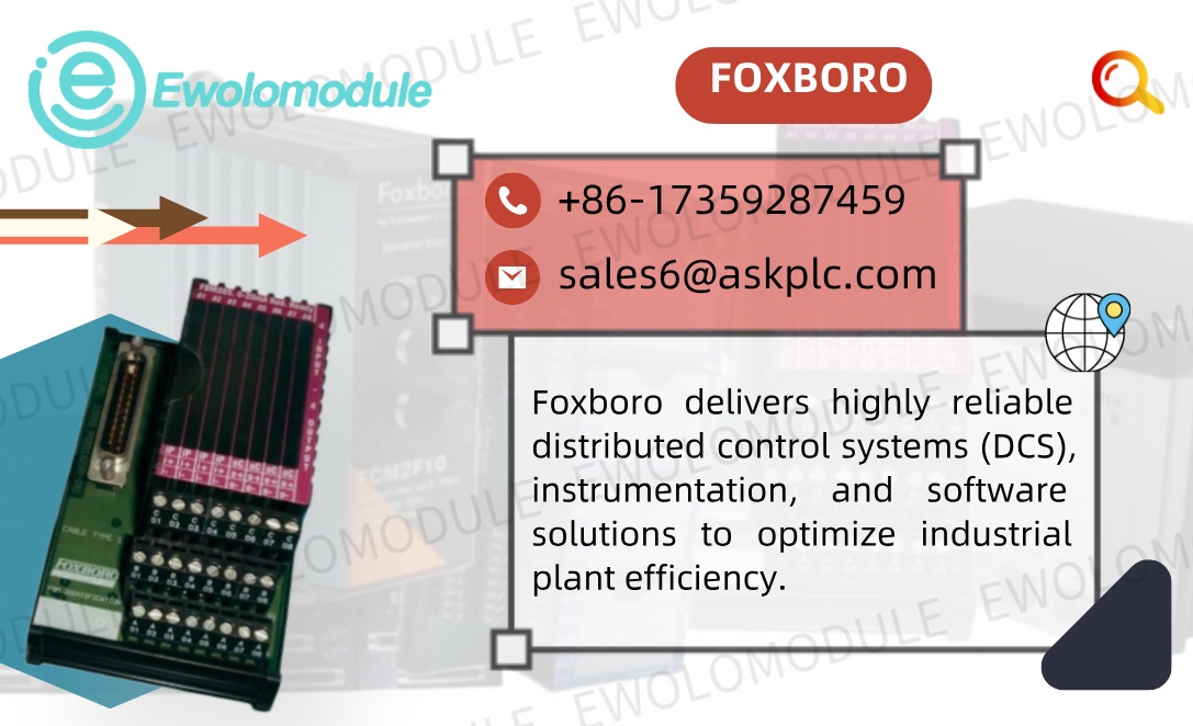 FOXBORO FCM2F10 P0916TQ: Modulo di controllo flusso per migliorare la precisione e la sincronizzazione di rete in impianti complessi