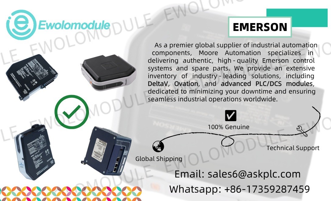 EMERSON PACSystems RX3i IC695ETM001: modulo di interfaccia Ethernet avanzato per comunicazioni industriali ad alta velocità e integrazione di rete senza interruzioni