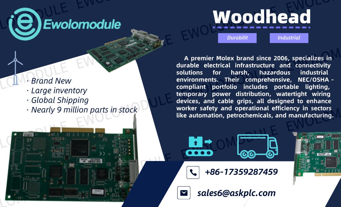 WOODHEAD PCU1000: Modulo di comunicazione Ethernet ad alte prestazioni per l'automazione industriale